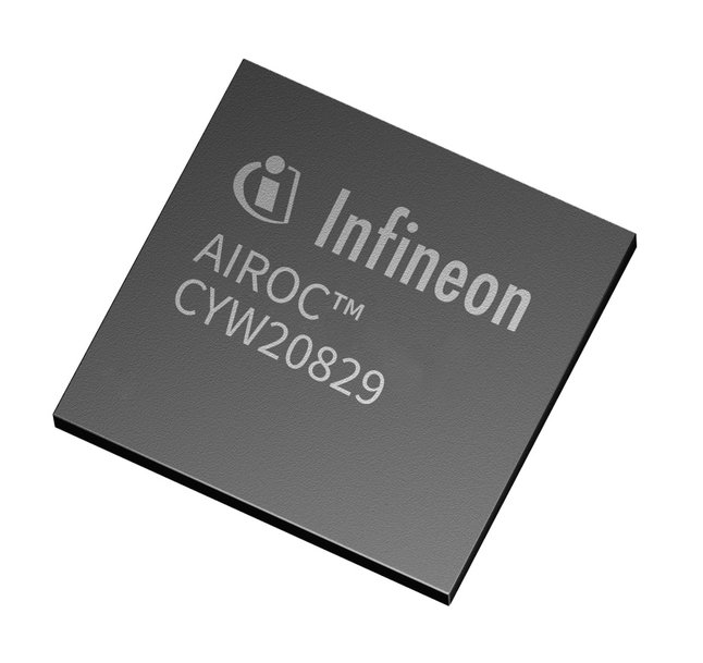Perfekte Kombination aus Energieeffizienz und hoher Leistung: Infineon präsentiert das neue AIROC™ CYW20829 Bluetooth® LE System on Chip